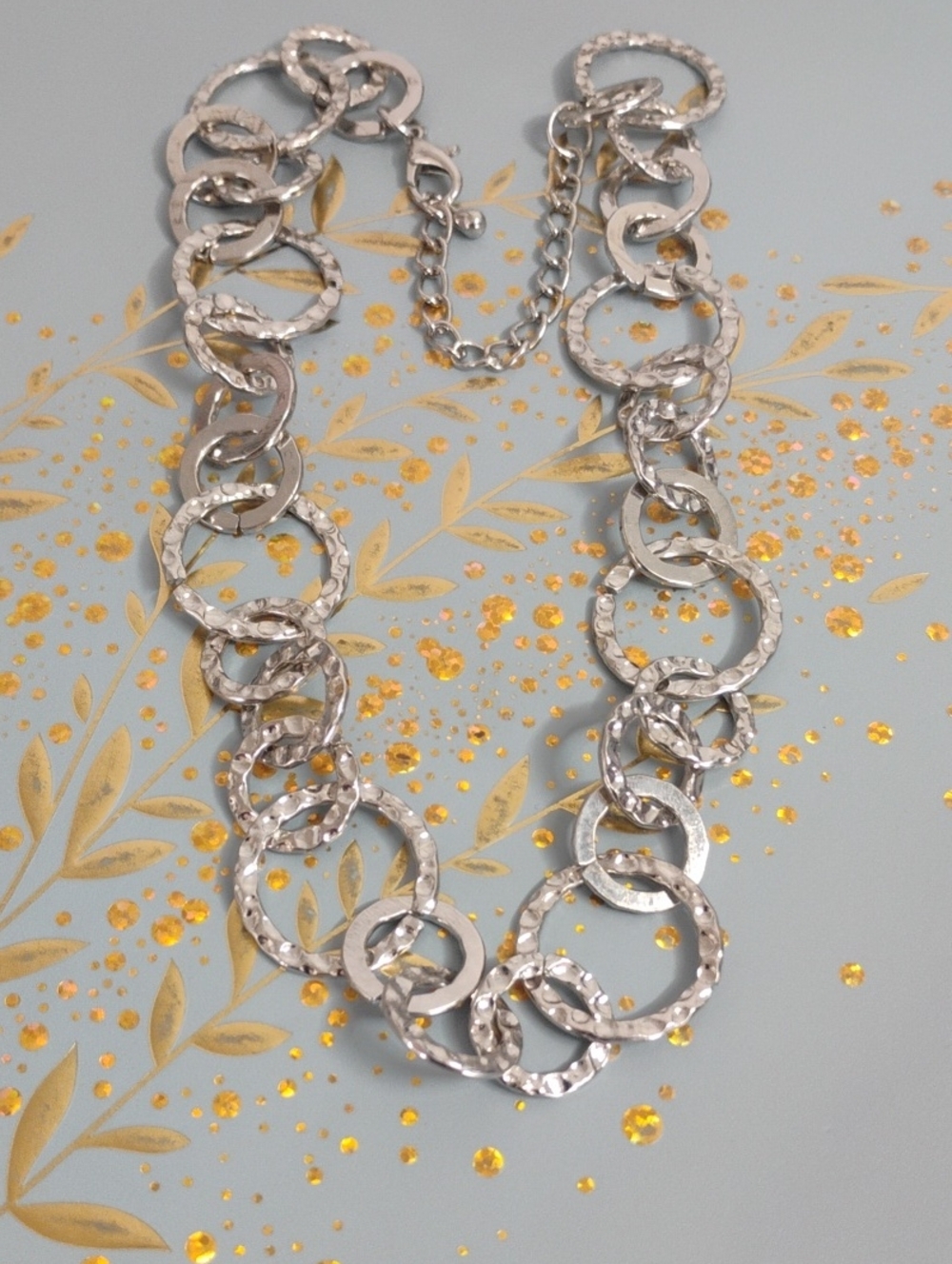 Large Circle Necklace - Picture 2 of 7